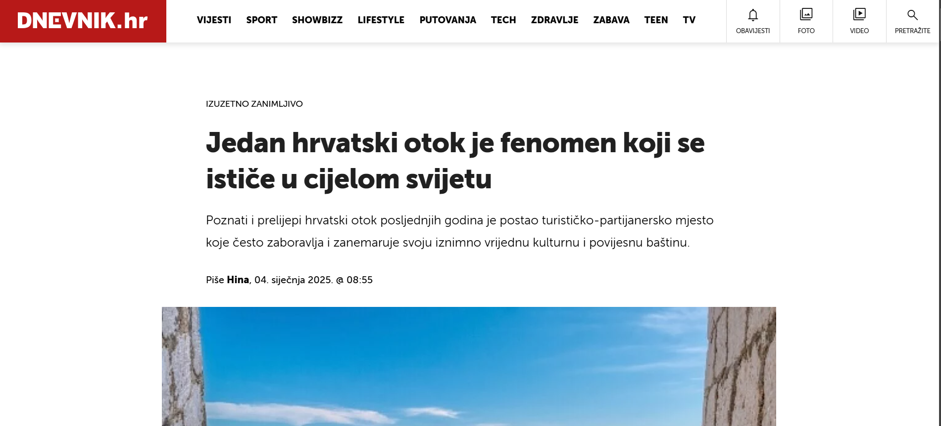 Otok Hvar je fenomen zbog velikog broja akademika