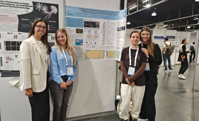 Pharos and Boz Institutes together with Hvar High Have Students Present at SETAC Vienna Conference